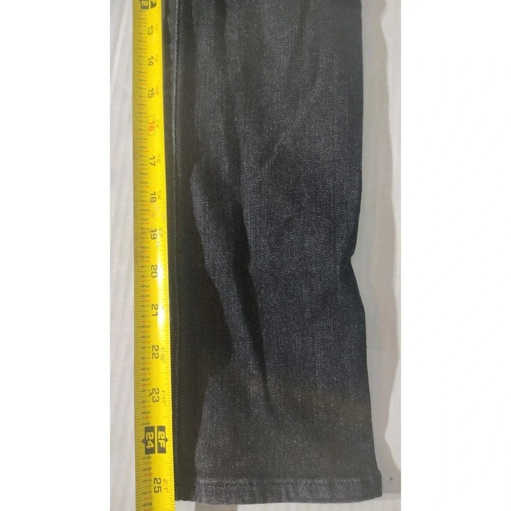 GAP Kids Jeans Boy Sz 12 Black Skinny Casual Stretchy Denim Slim Fit‎ Pants